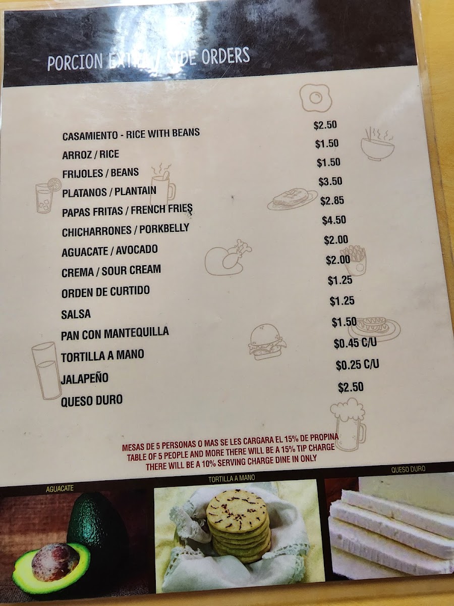 El Papaturro Restaurant Photo Menu 8