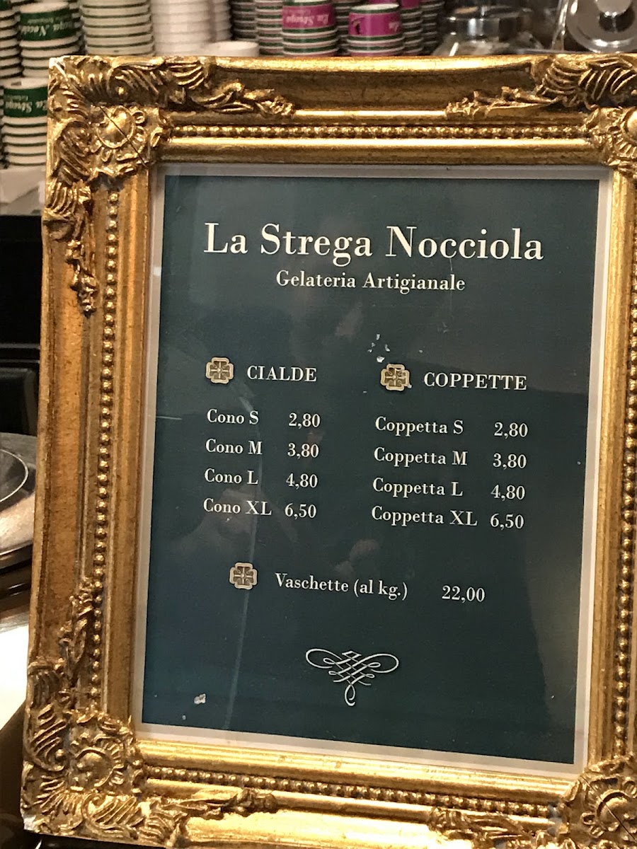 La Strega Nocciola Gelateria Artigianale - Firenze Duomo Photo Menu 10