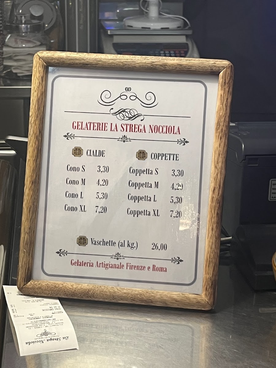 La Strega Nocciola Gelateria Artigianale - Firenze Duomo Photo Menu 4