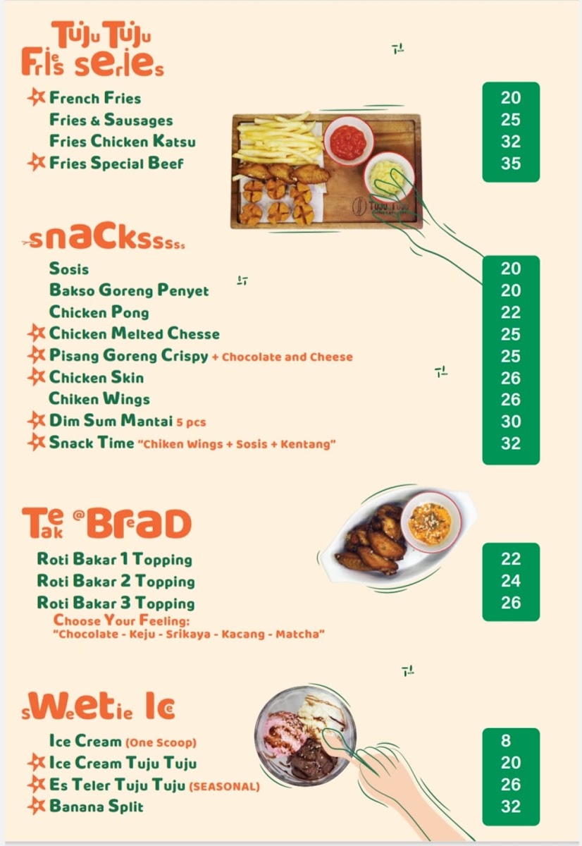Tuju Tuju Coffee Photo Menu 3