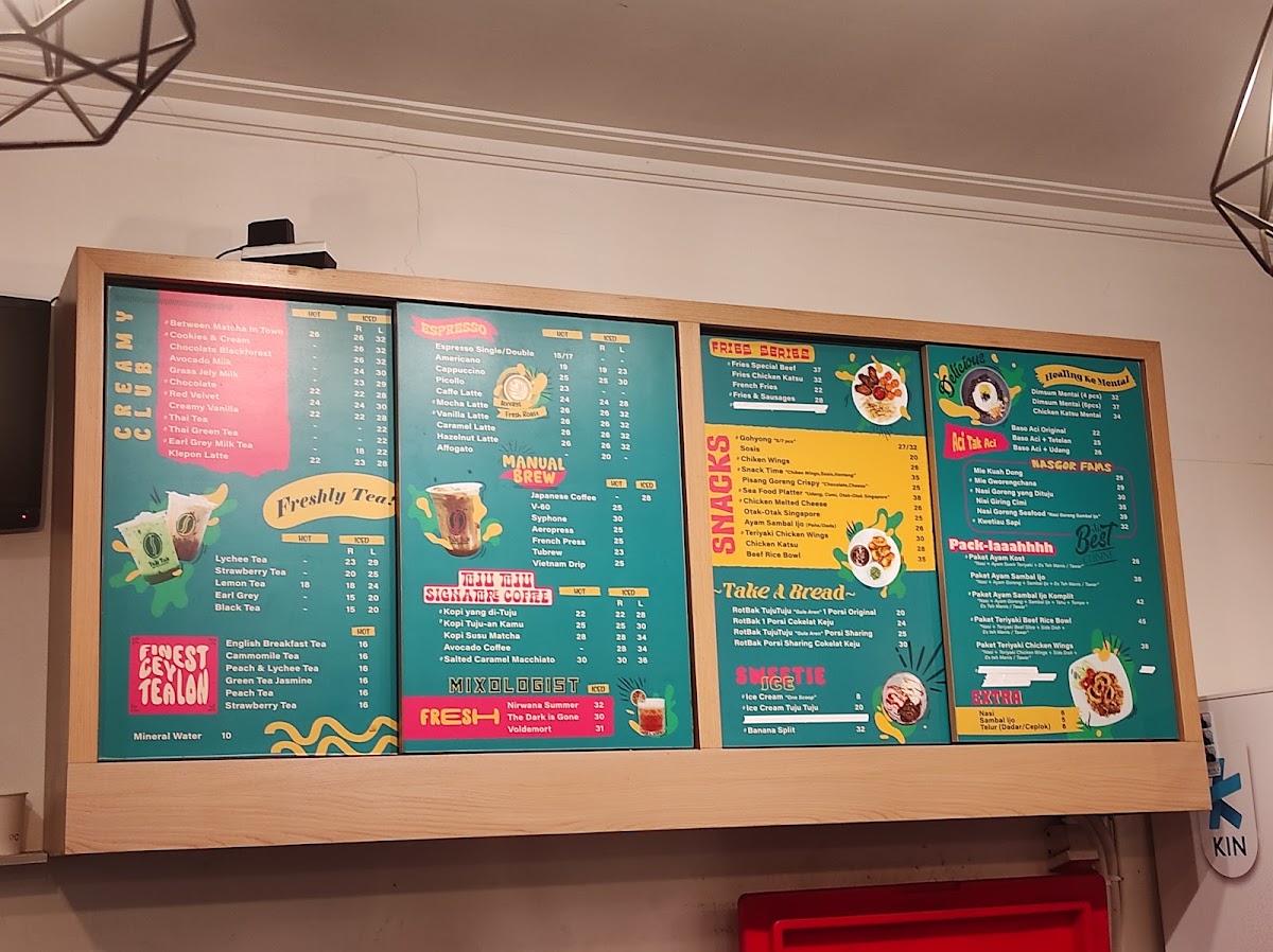 Tuju Tuju Coffee Photo Menu 6
