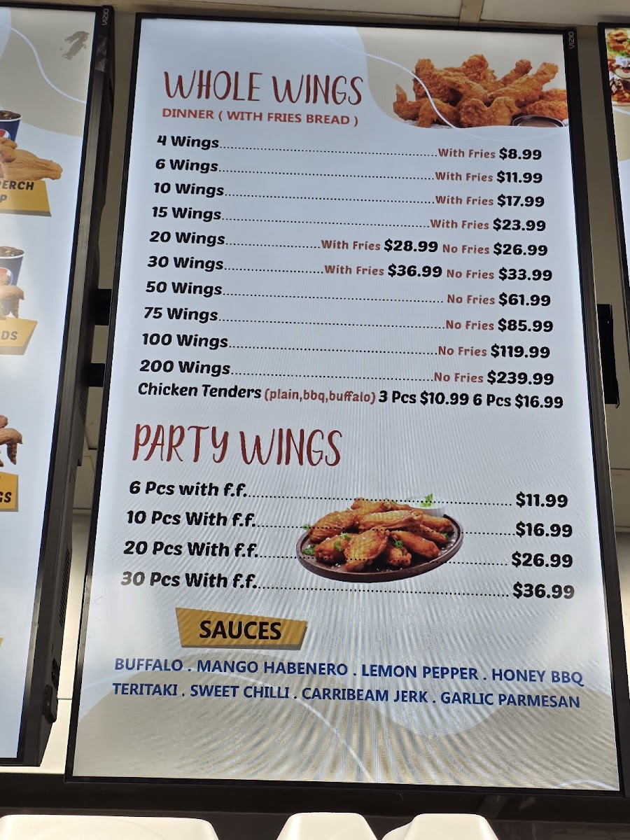Shark Fish & Chicken Photo Menu 6