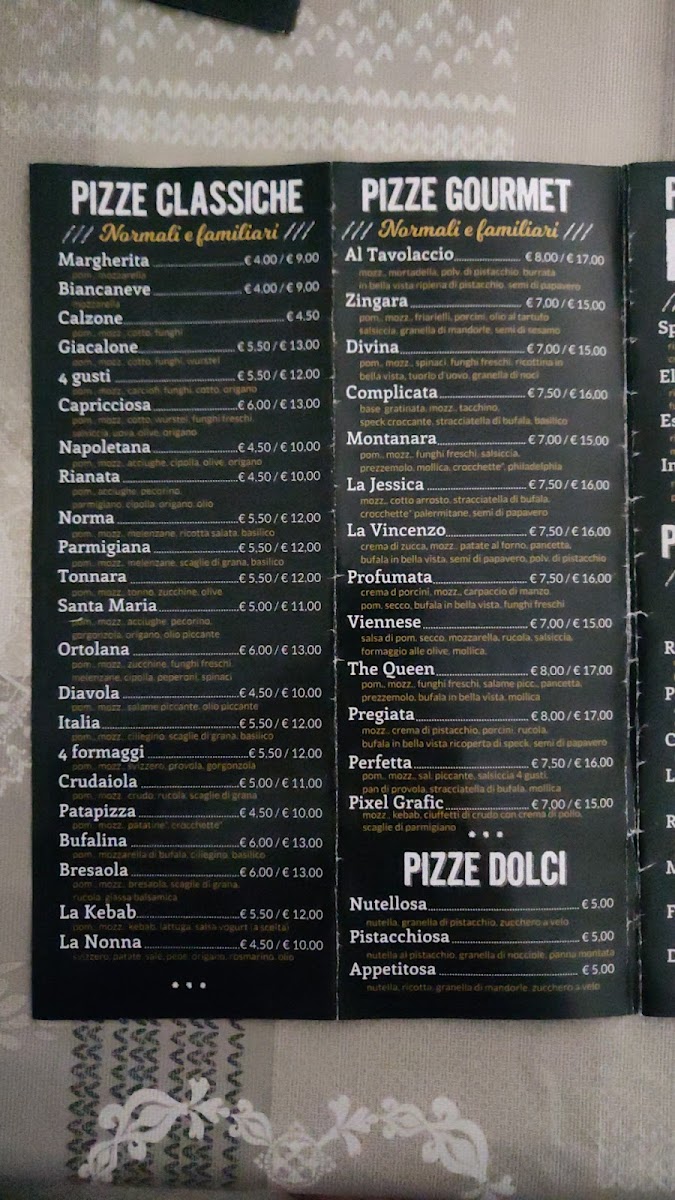 Al Tavolaccio Trattoria-Pizzeria Photo Menu 8