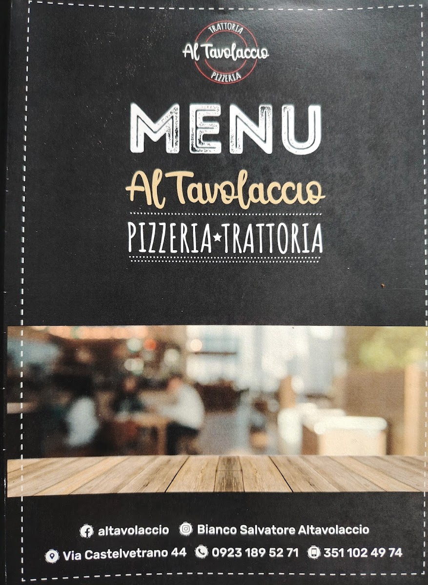 Al Tavolaccio Trattoria-Pizzeria Photo Menu 9