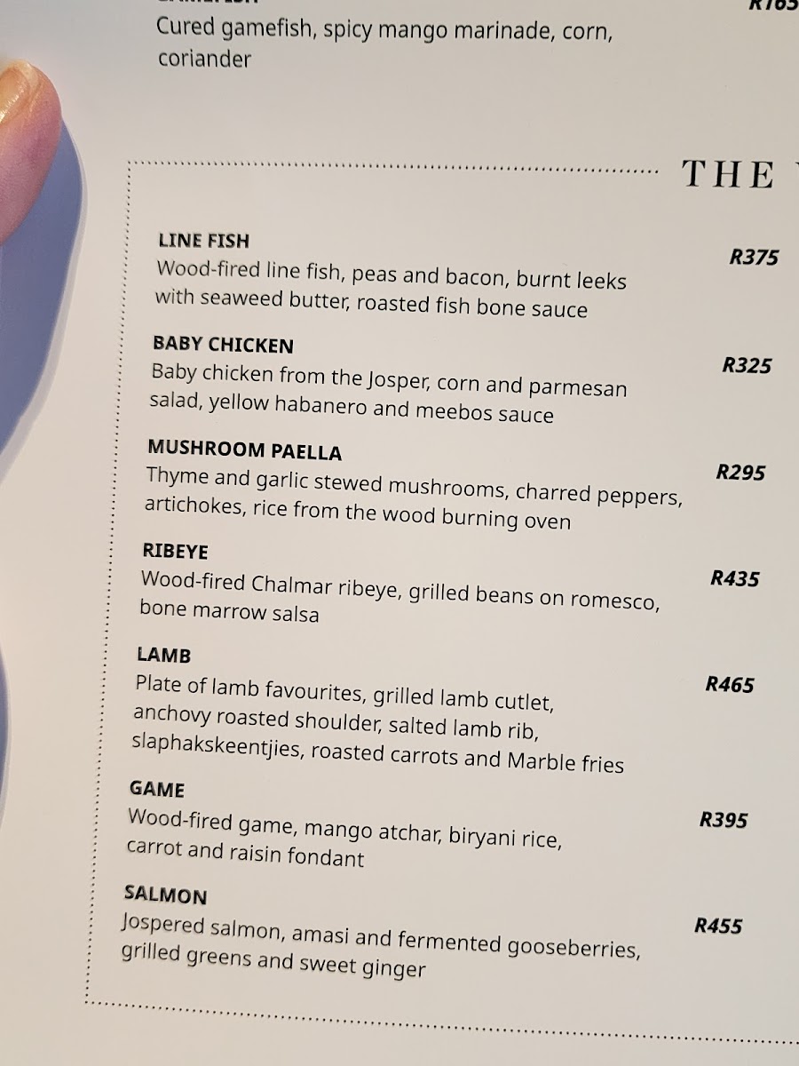 Marble Restaurant Photo Menu 7