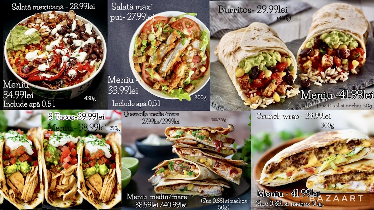 Burritos Photo Menu 2