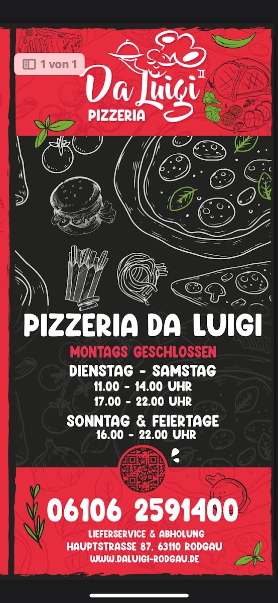 Pizzeria Da Luigi Rodgau Photo Menu 1
