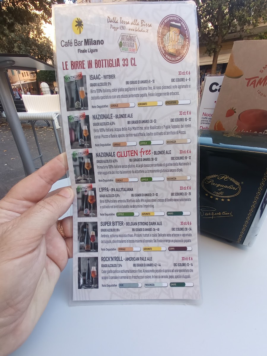 Bar Milano Photo Menu 2