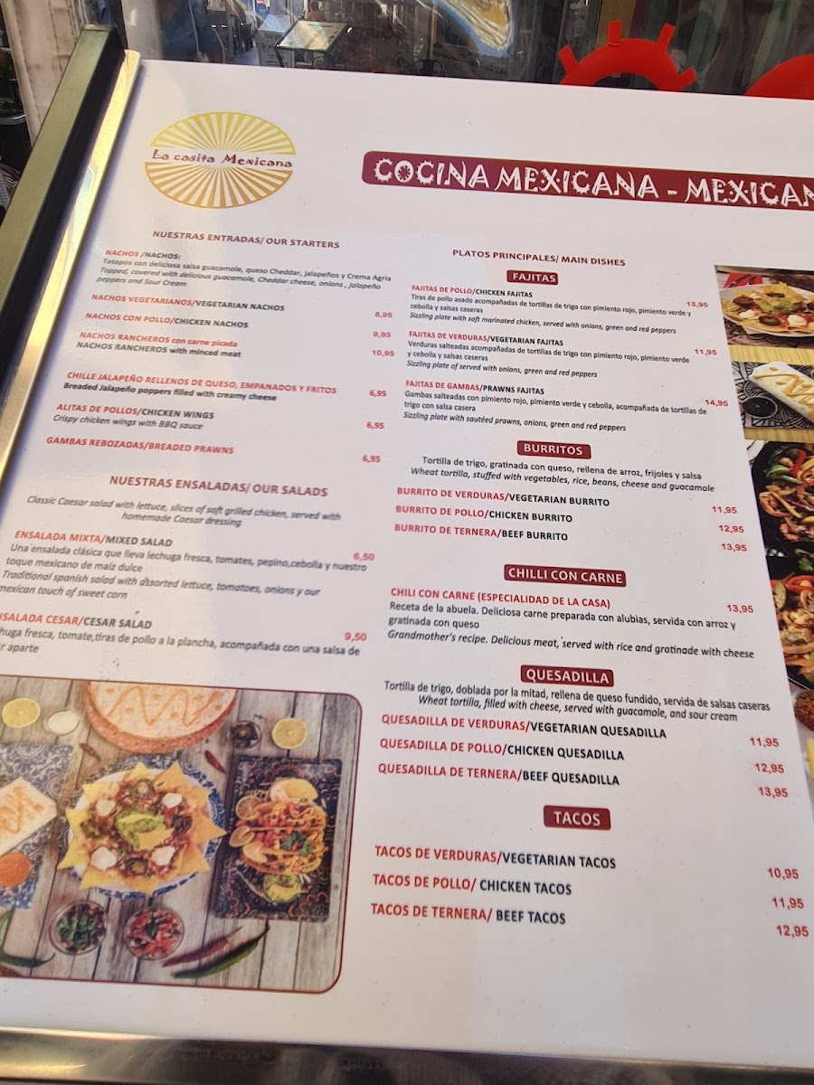 La Casita Mexicana Photo Menu 10