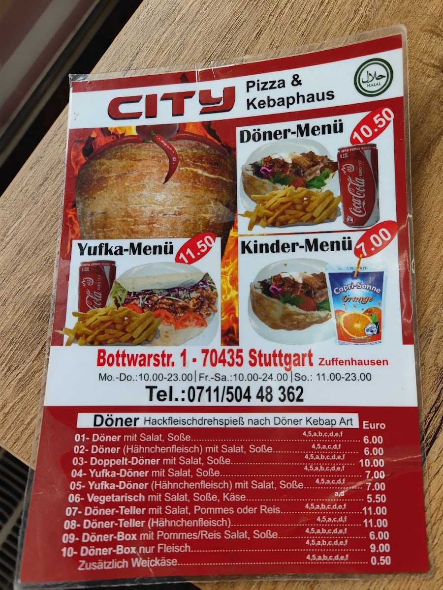City Kebap Zuffenhausen Photo Menu 3