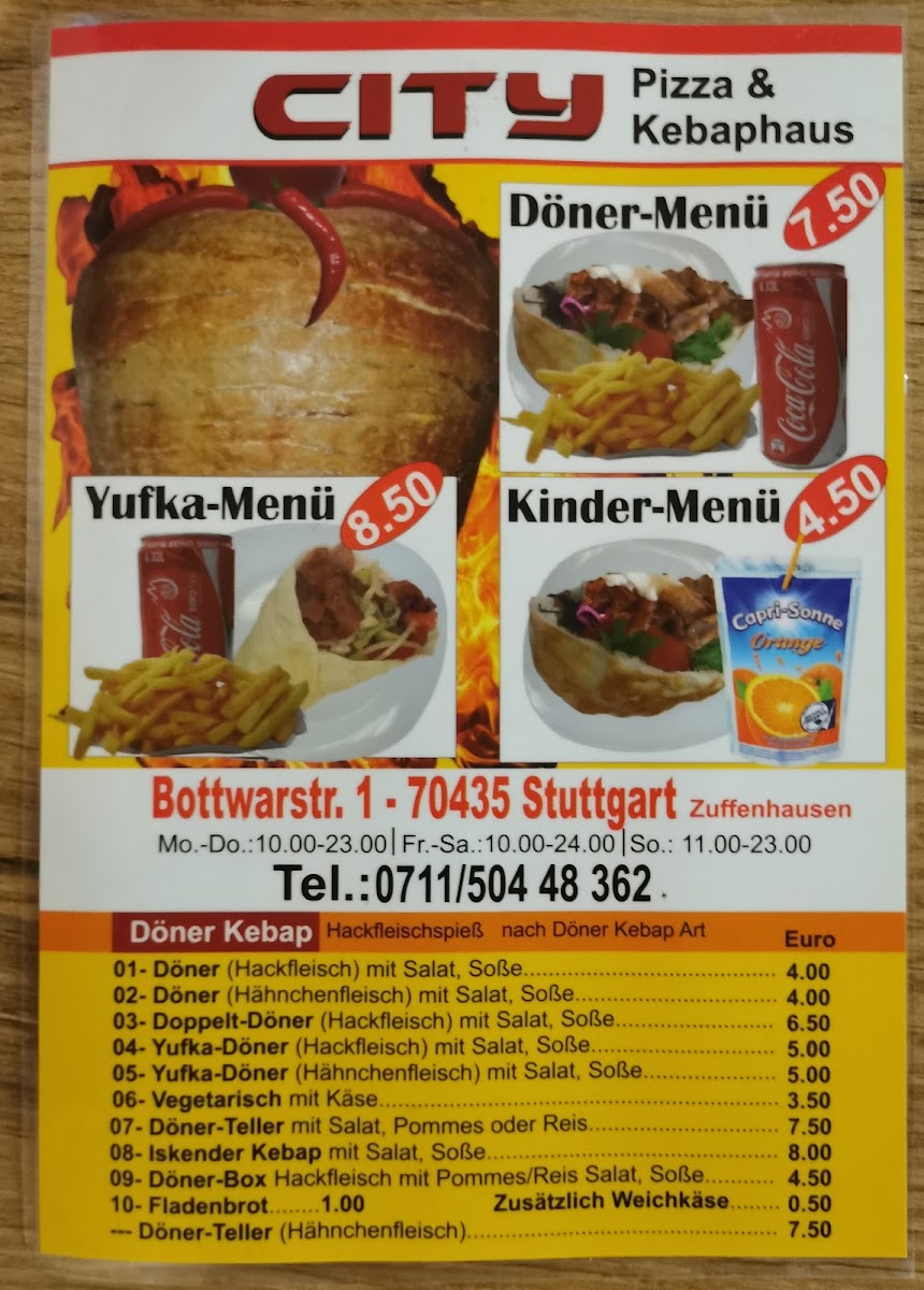 City Kebap Zuffenhausen Photo Menu 9