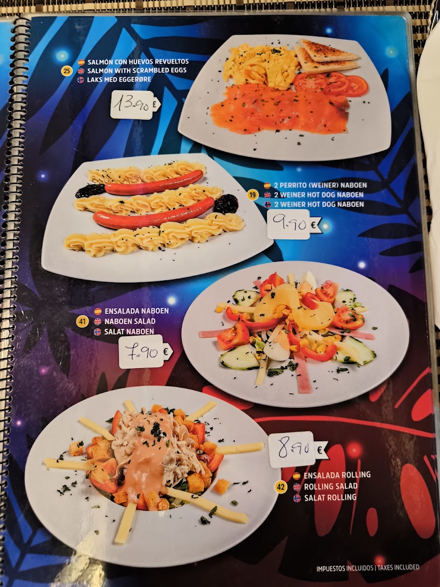 Naboen cafe bar Photo Menu 6