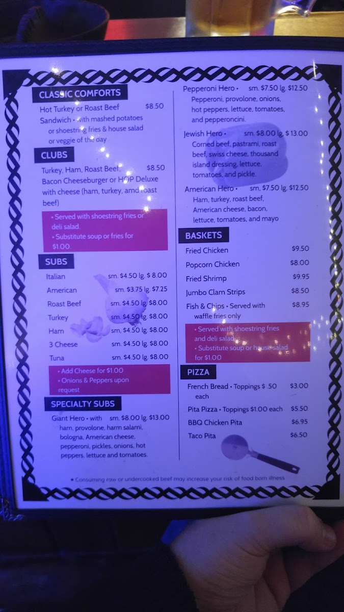 House of Pasta Photo Menu 2