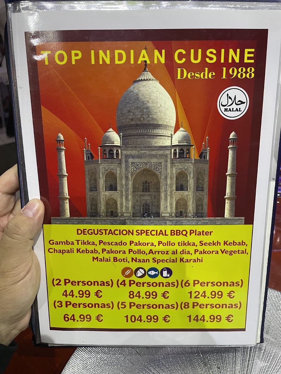 Restaurante Tandoori Mahal Photo Menu 10