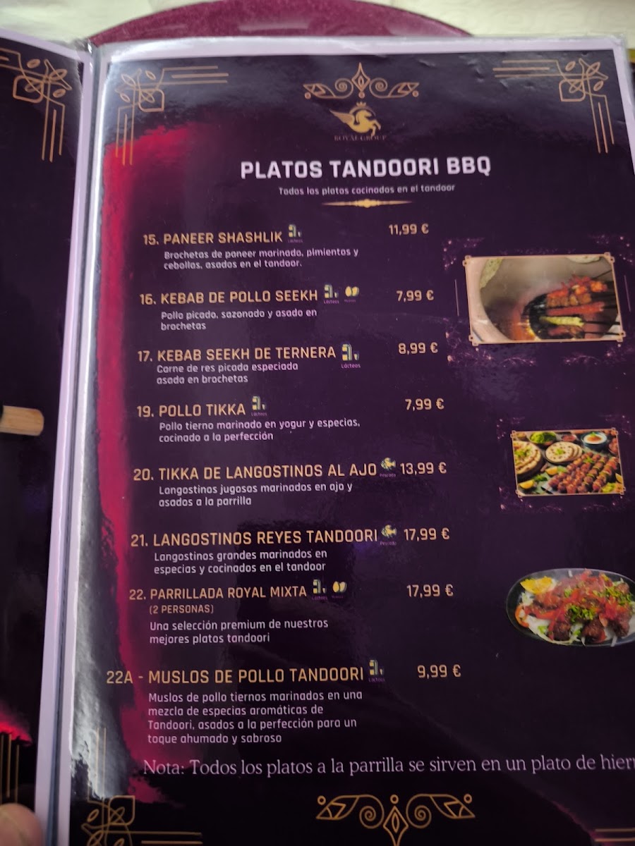 Restaurante Tandoori Mahal Photo Menu 4