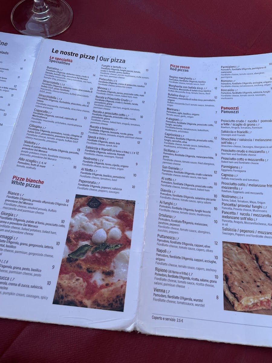 Ristorante Pizzeria Bianco Photo Menu 10