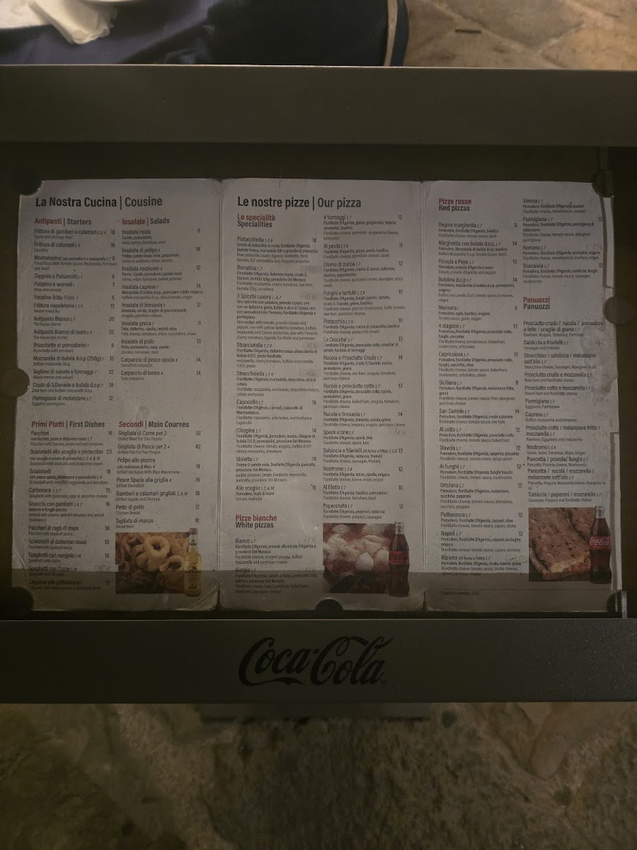 Ristorante Pizzeria Bianco Photo Menu 2