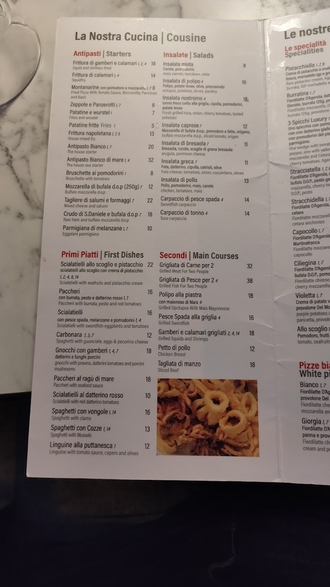 Ristorante Pizzeria Bianco Photo Menu 9