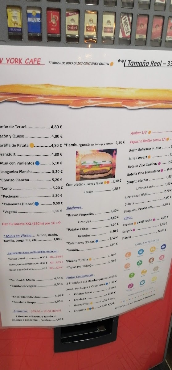 New York Café Photo Menu 4