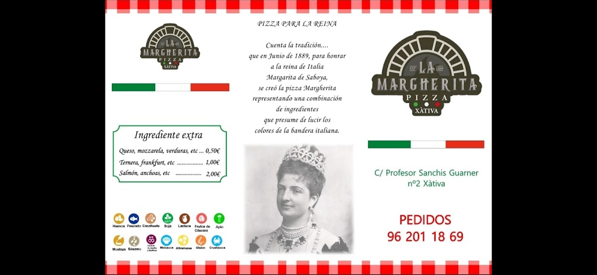 La Margherita Pizza Photo Menu 2
