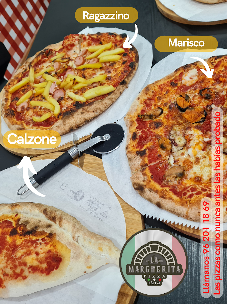 La Margherita Pizza Photo Menu 4