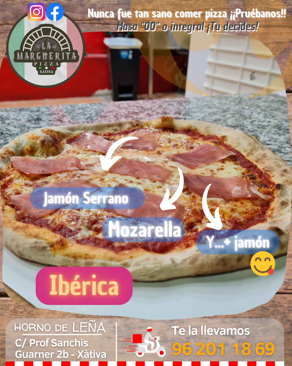 La Margherita Pizza Photo Menu 5