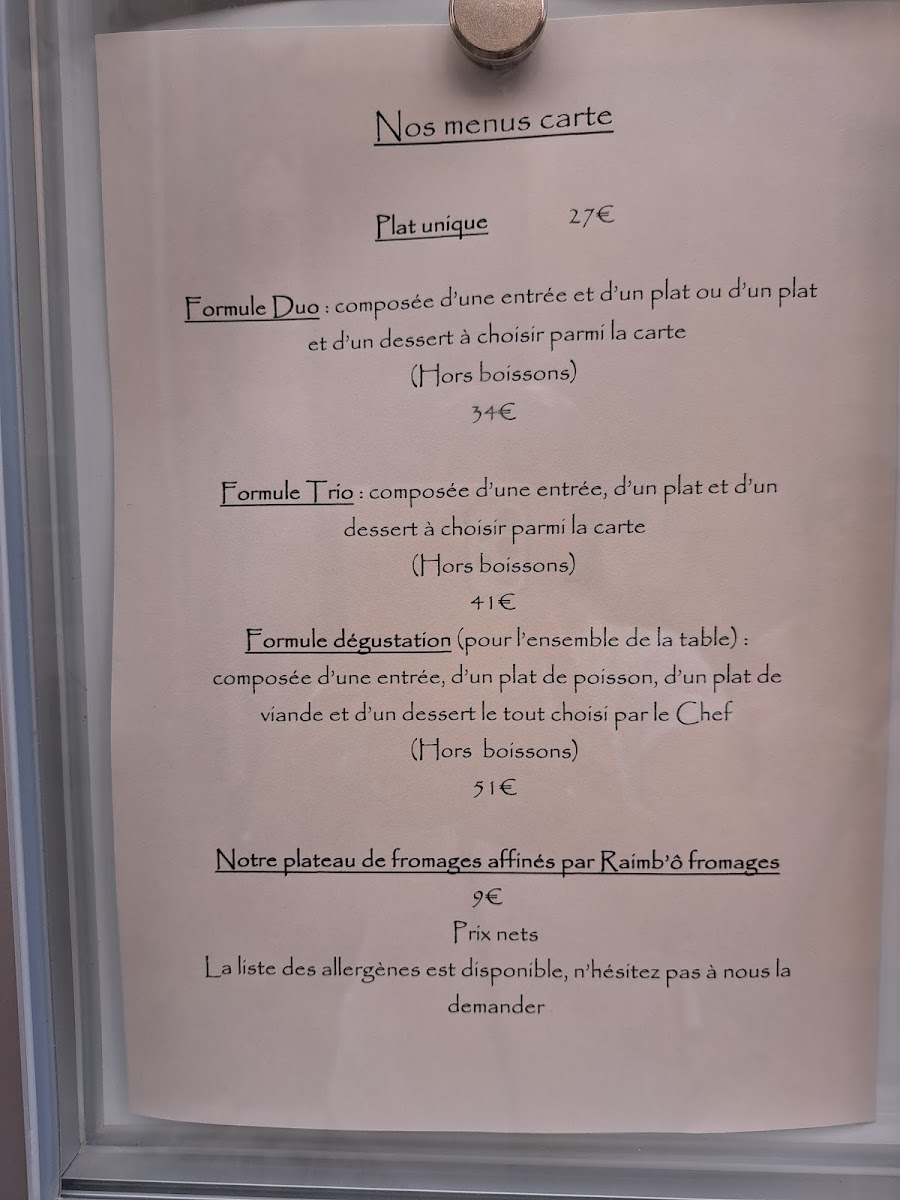 LA DEUVALIERE Photo Menu 4
