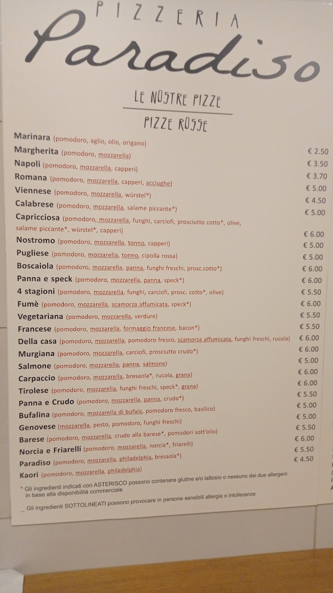 Pizzeria Paradiso