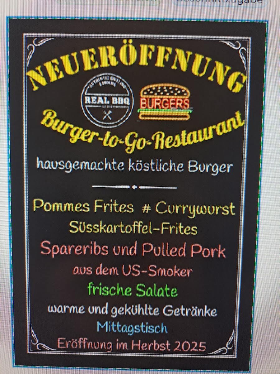 Real BBQ's BEACHBURGER Photo Menu 3