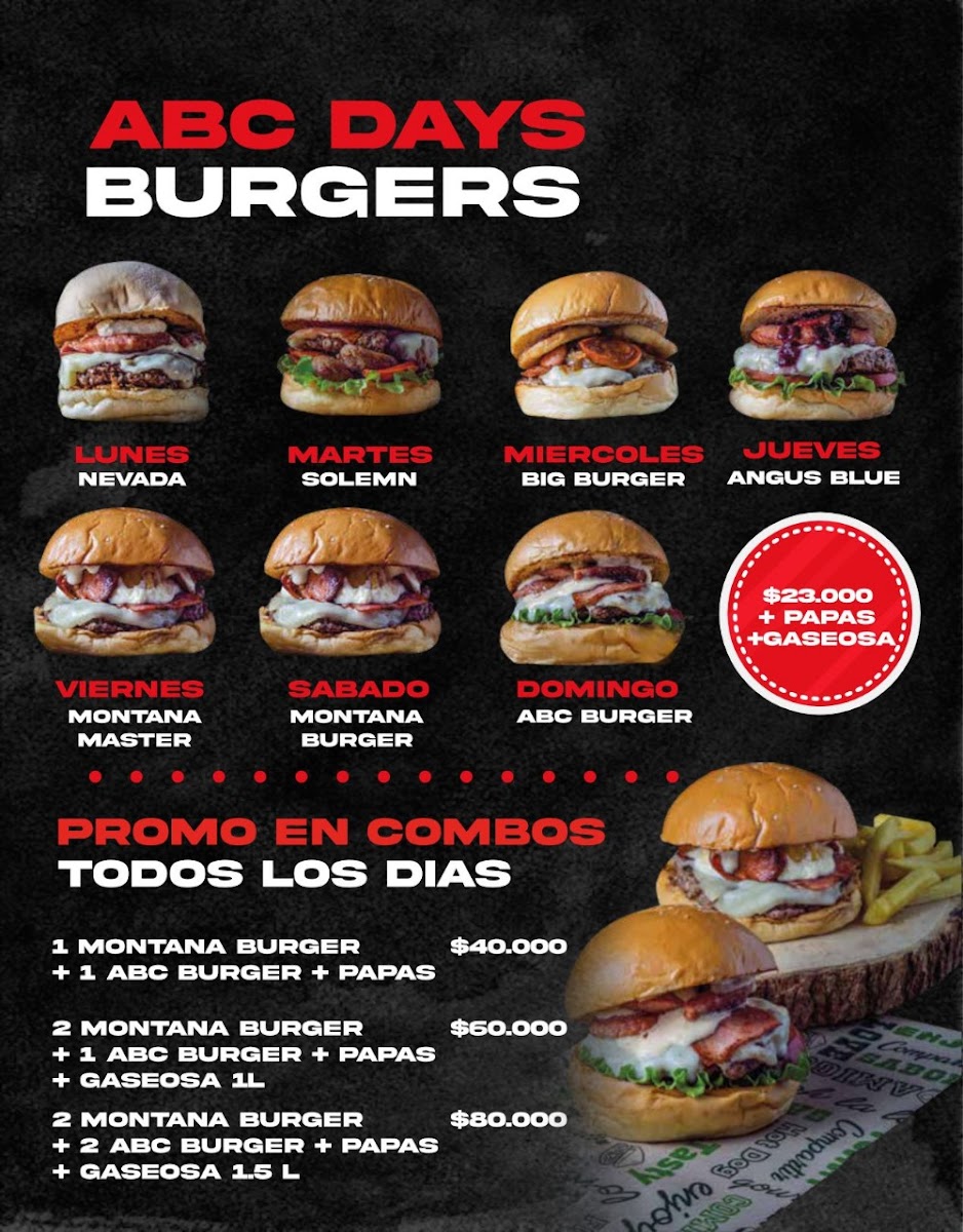 ABC Company (Atlantic Burger) Photo Menu 3
