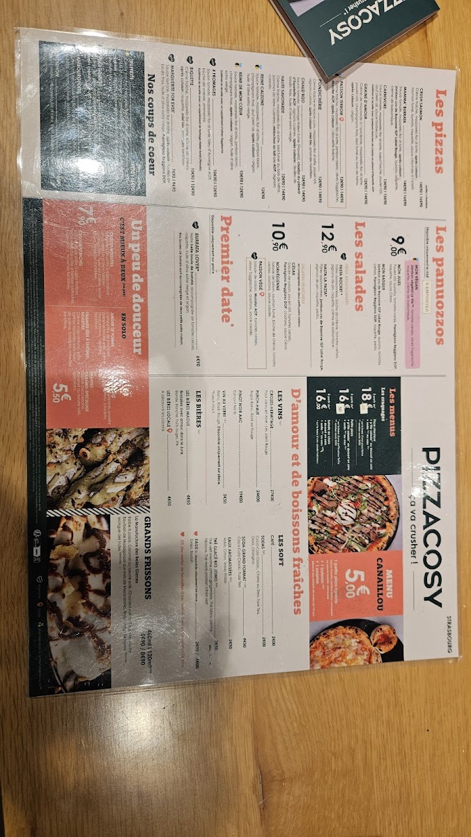 Pizza Cosy Photo Menu 7