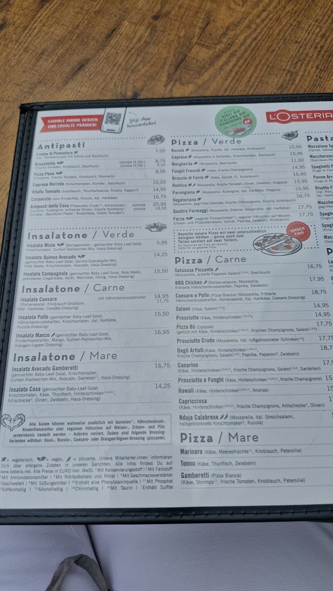 L'Osteria Metzingen Photo Menu 7