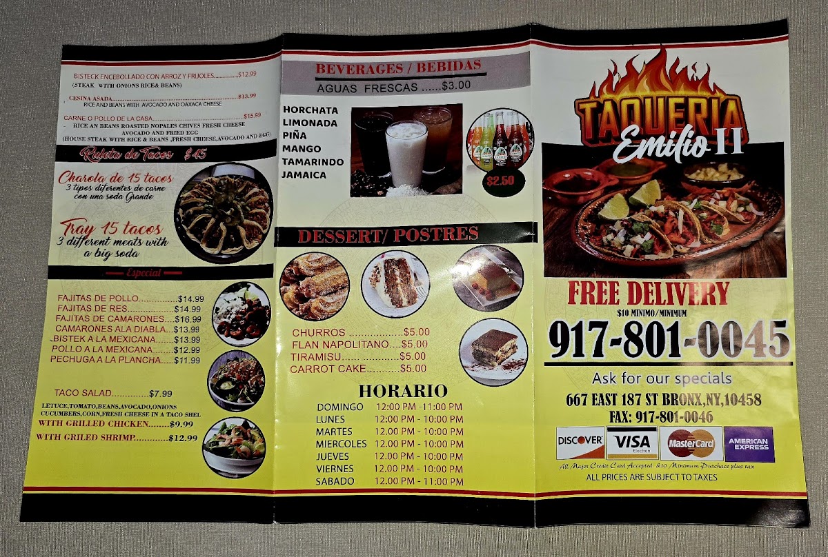 Taqueria Emilio 2 Photo Menu 2