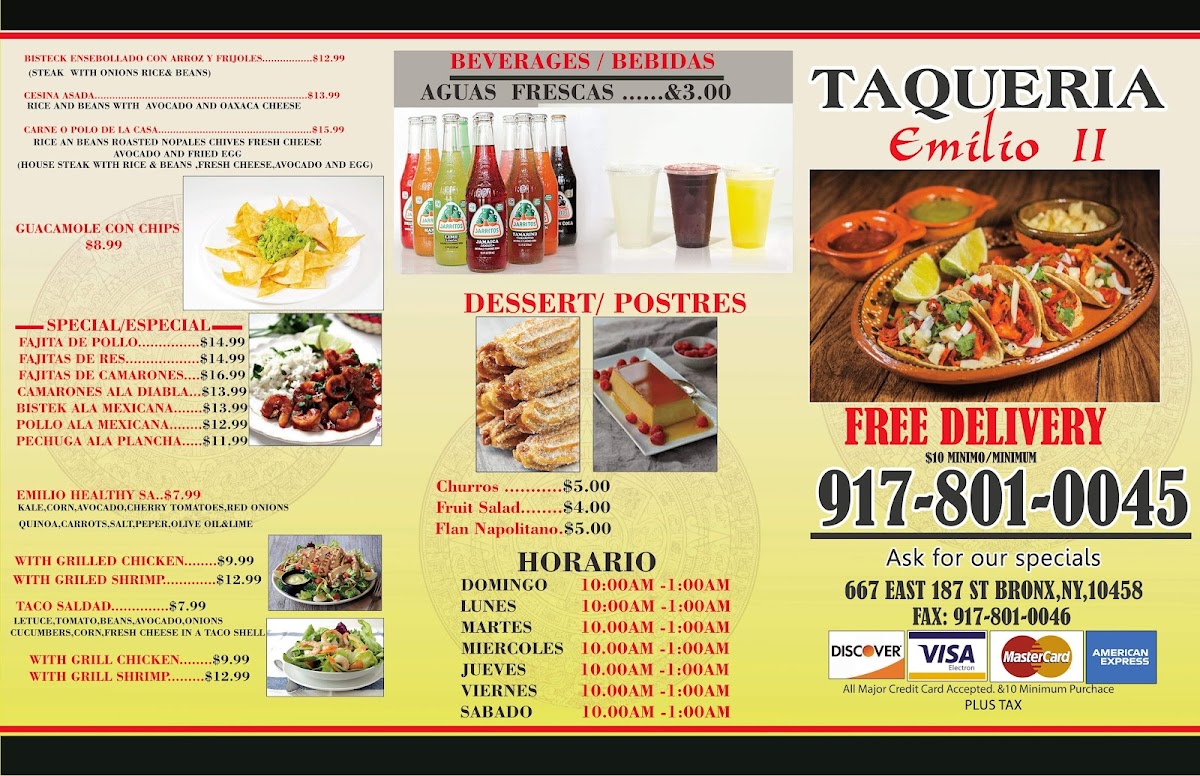 Taqueria Emilio 2 Photo Menu 6