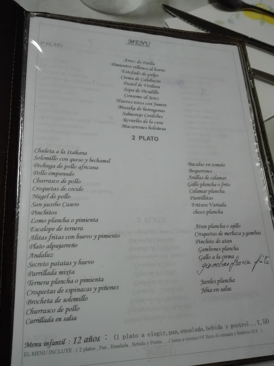 Bar Restaurante las Bermudas Photo Menu 6