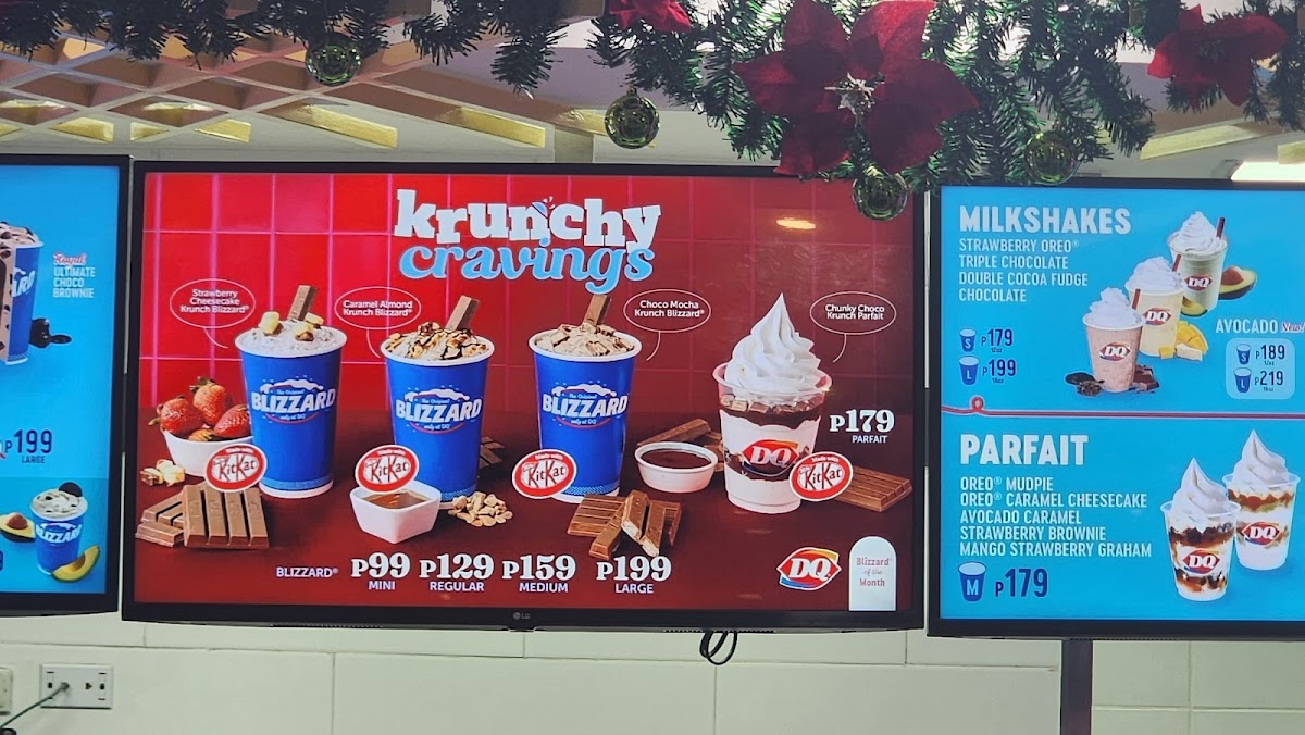 Dairy Queen - One Ayala Photo Menu 3