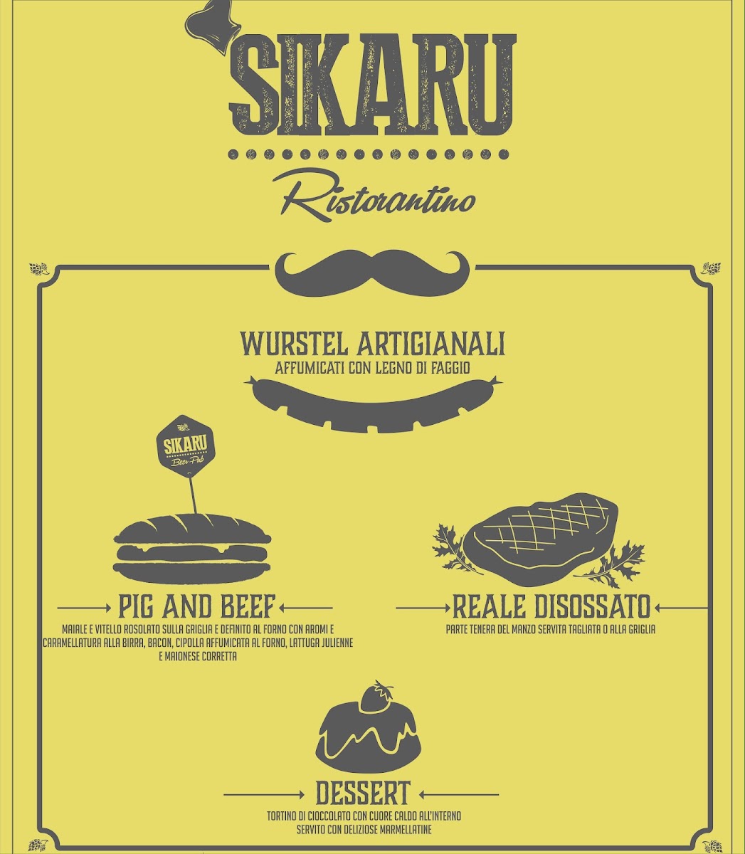 Sikaru Unconventional restaurant Photo Menu 10