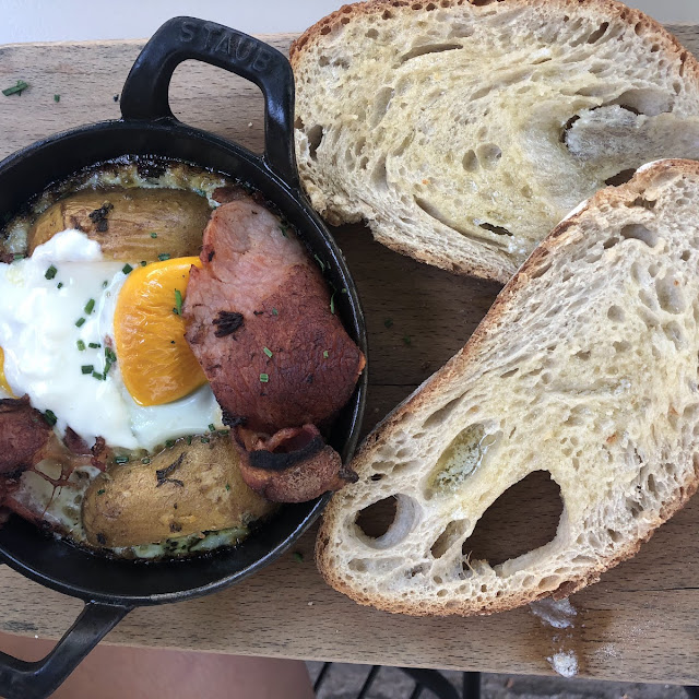 Huevos Al Horno Con Champiñones
