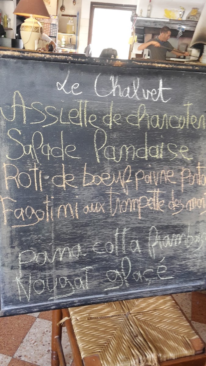 Le Chalvet Photo Menu 10