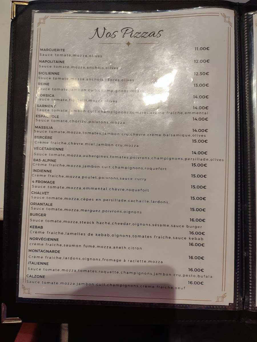 Le Chalvet Photo Menu 3