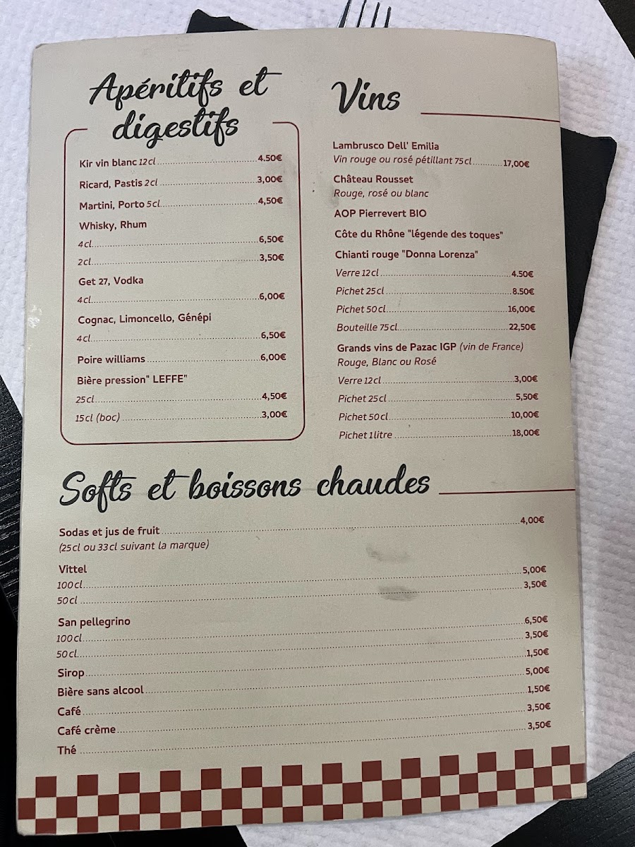Le Chalvet Photo Menu 4