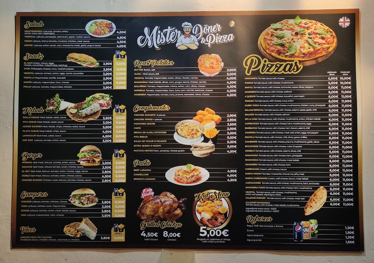 MISTER DÖNER & PIZZA Photo Menu 9