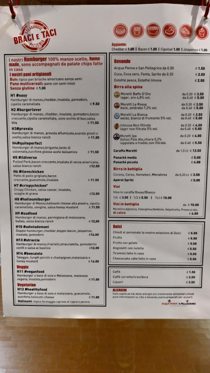 Braci e Taci - Steakhouse Pizzeria Photo Menu 10