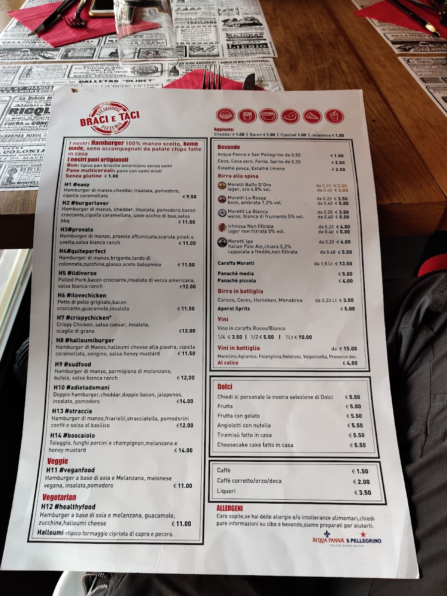 Braci e Taci - Steakhouse Pizzeria Photo Menu 7