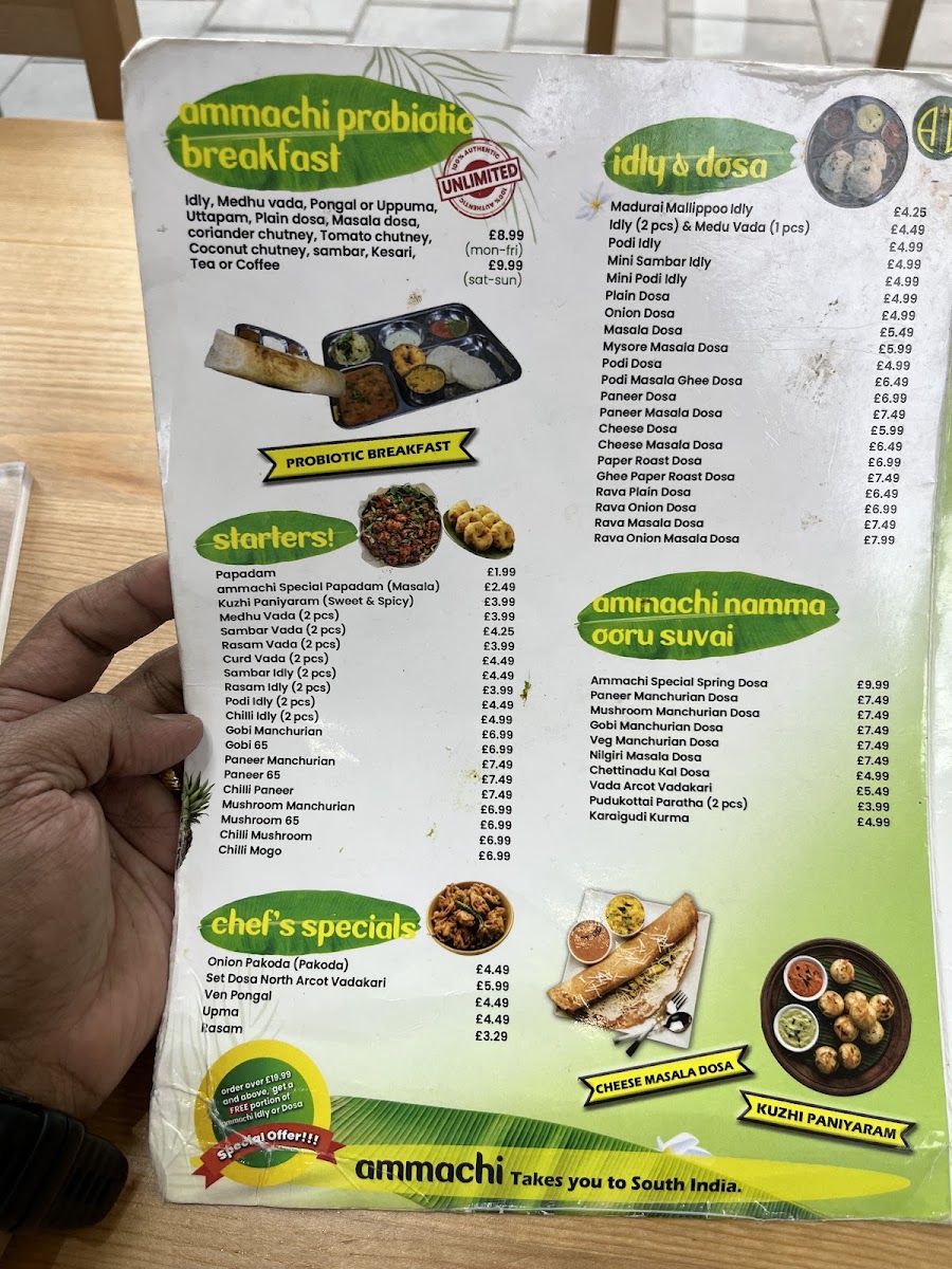Ammachi Idly & Dosa Photo Menu 5