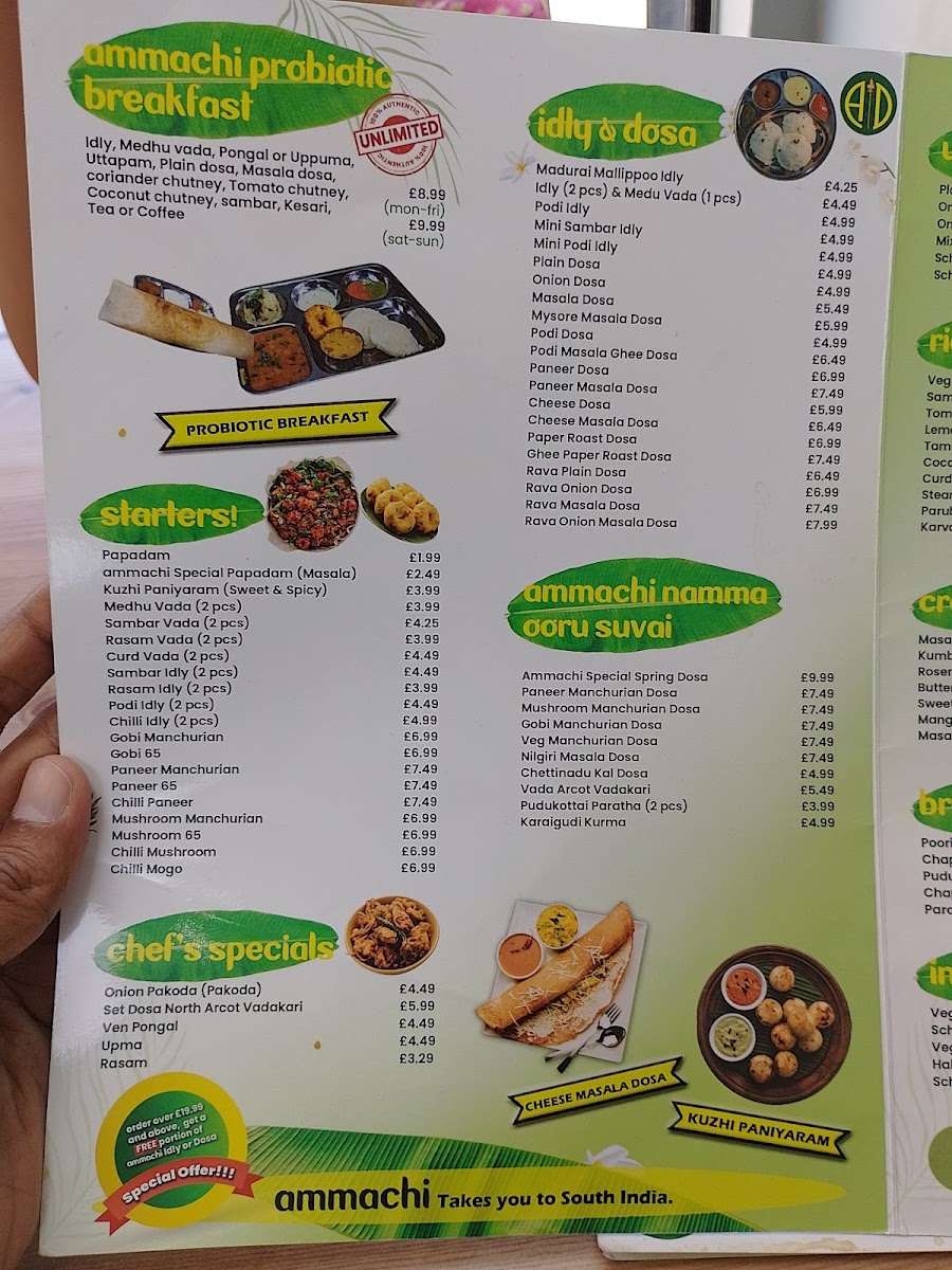 Ammachi Idly & Dosa Photo Menu 9