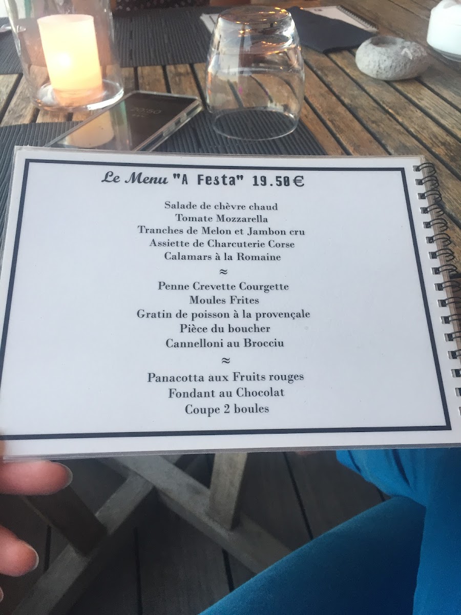 A Festa Photo Menu 9