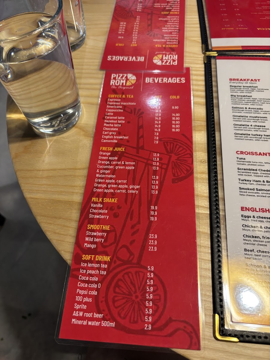 Pizza Roma The Original Malaysia • Bangsar Photo Menu 7