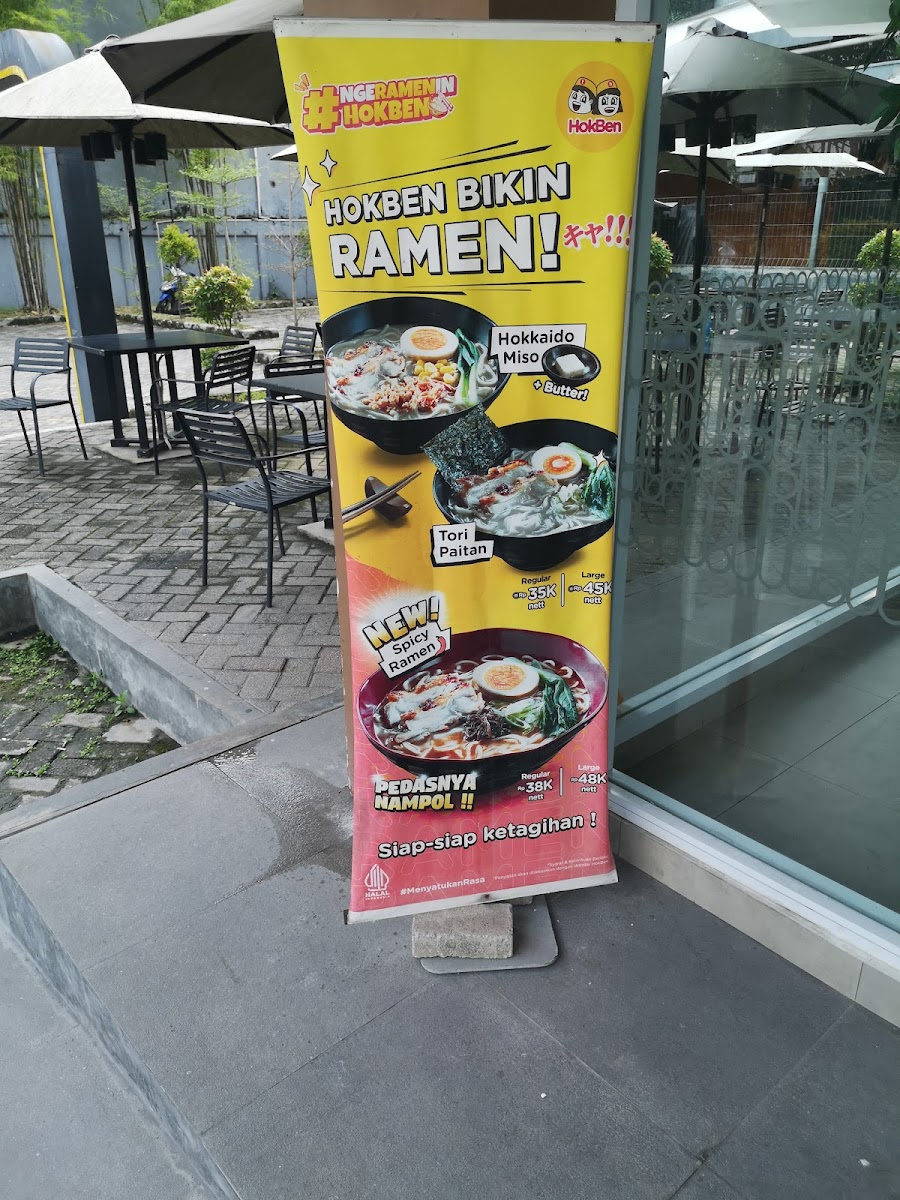 HokBen Jalan Riau Pekanbaru Photo Menu 1
