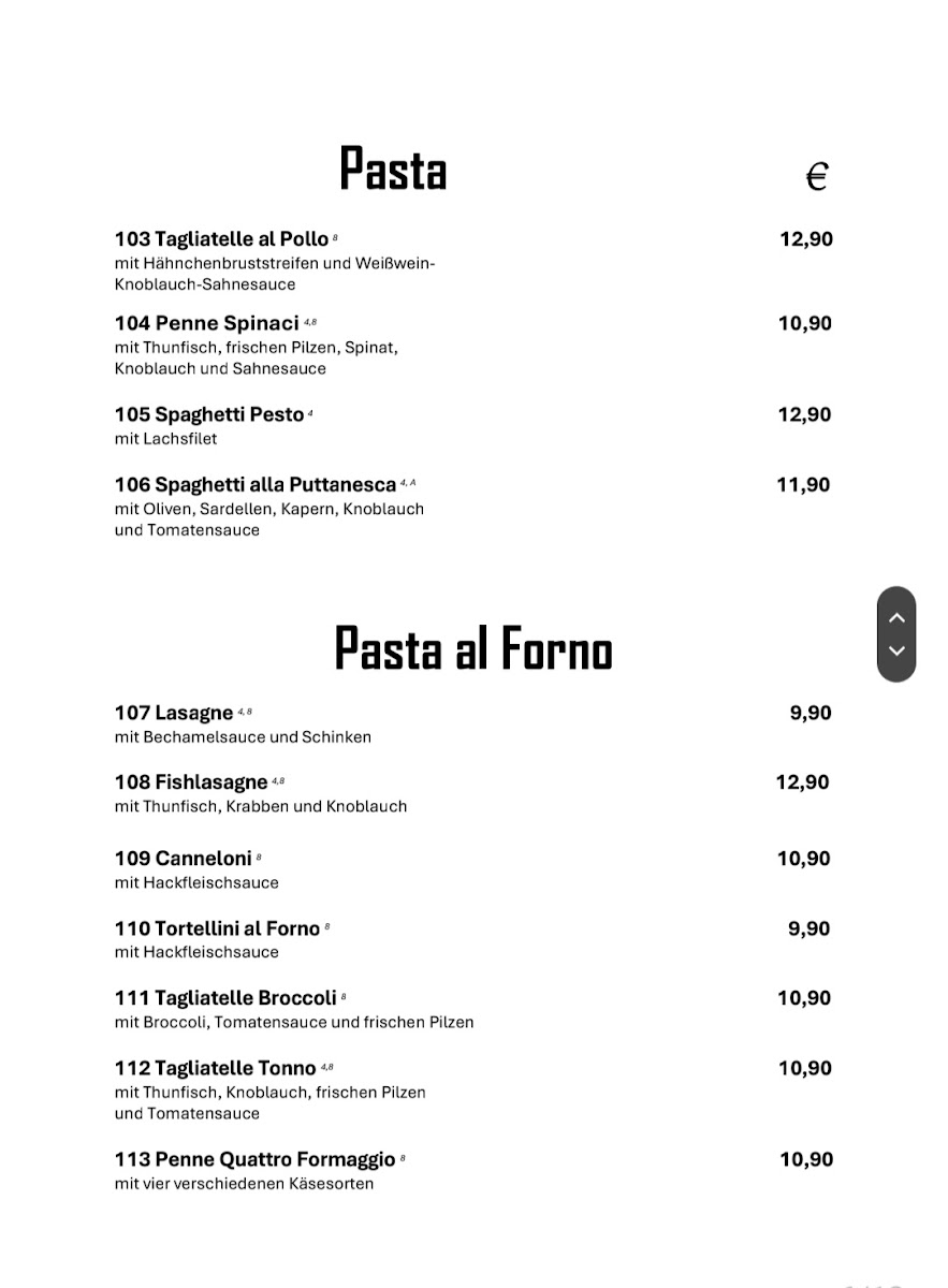 Restaurant Hotel Oliva Photo Menu 1
